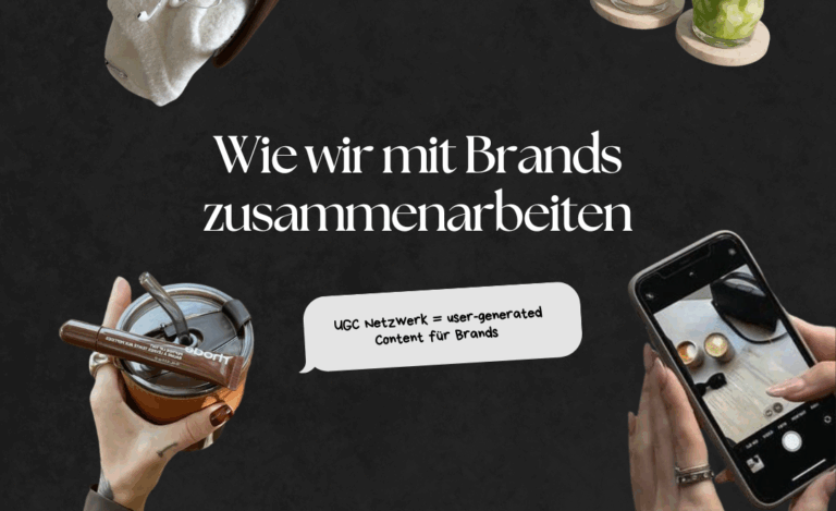 BRND Studio – Zusammenarbeit mit Marken: UGC-Content-Erstellung von Anfrage bis Delivery